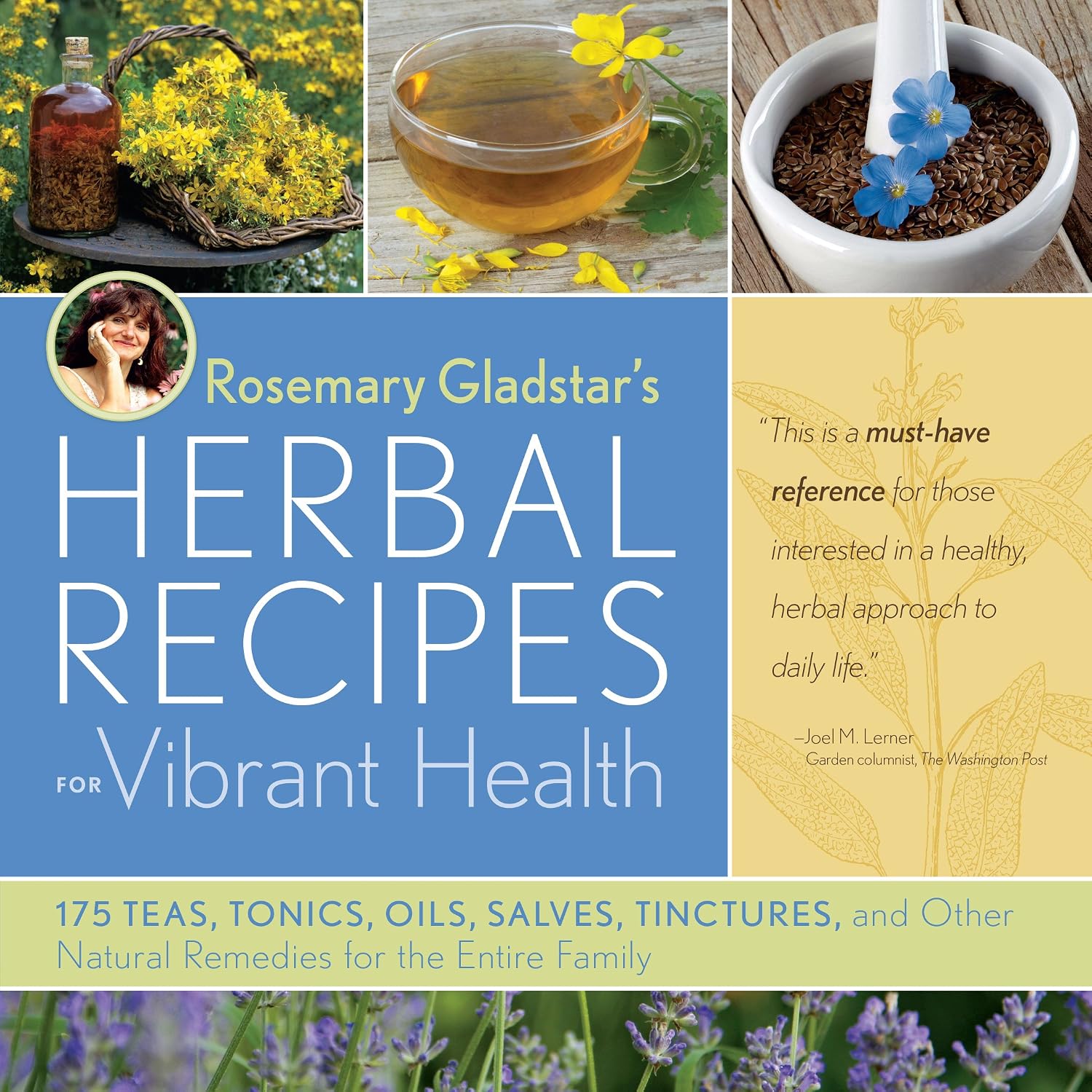 Cover of Rosemary Gladstar's Herbal Recipes for Vibrant Health